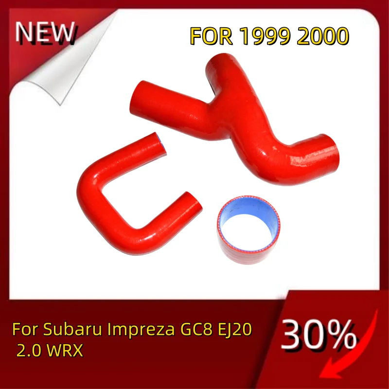 

NEW hight quality all Silicone Intercooler Turbo Hose For Subaru Impreza GC8 EJ20 2.0 WRX 1999-2000 1999 2000