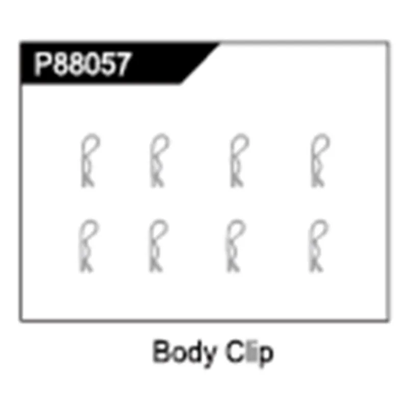PXTOYS 9500E PX9500E 1/16 RC Car Parts Tire Hexagonal Sleeve Screw Ball Bearing Body Clip Pin Parts 2 view 3
