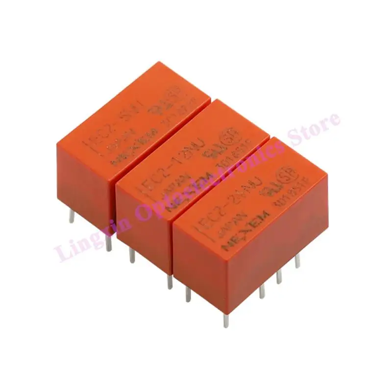 5Pcs/lot Relay EC2-4.5NU EC2-5NU EC2-12NU EC2-24NU EE2-5N U2A EC2 EE2 Signal Relays DC4.5V 5V 12V 24VDC 8PIN 100% Original new