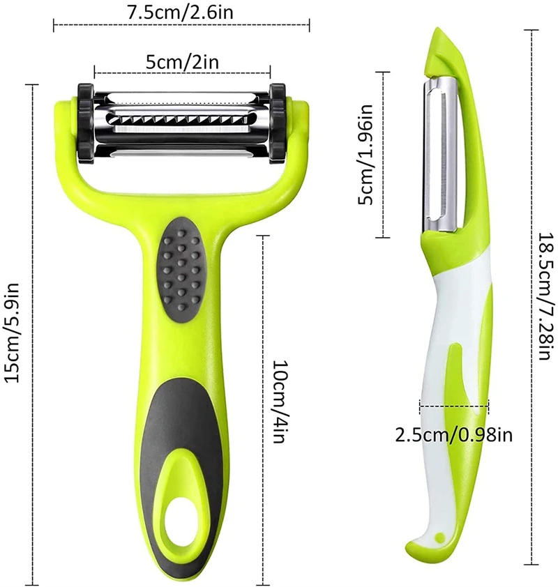 Potato Carrot Fruit Shred Grater Vegetable Slicer Peeler Knife Stainless Steel Peeler Zester Razor Sharp Cutter Kitchen Tools