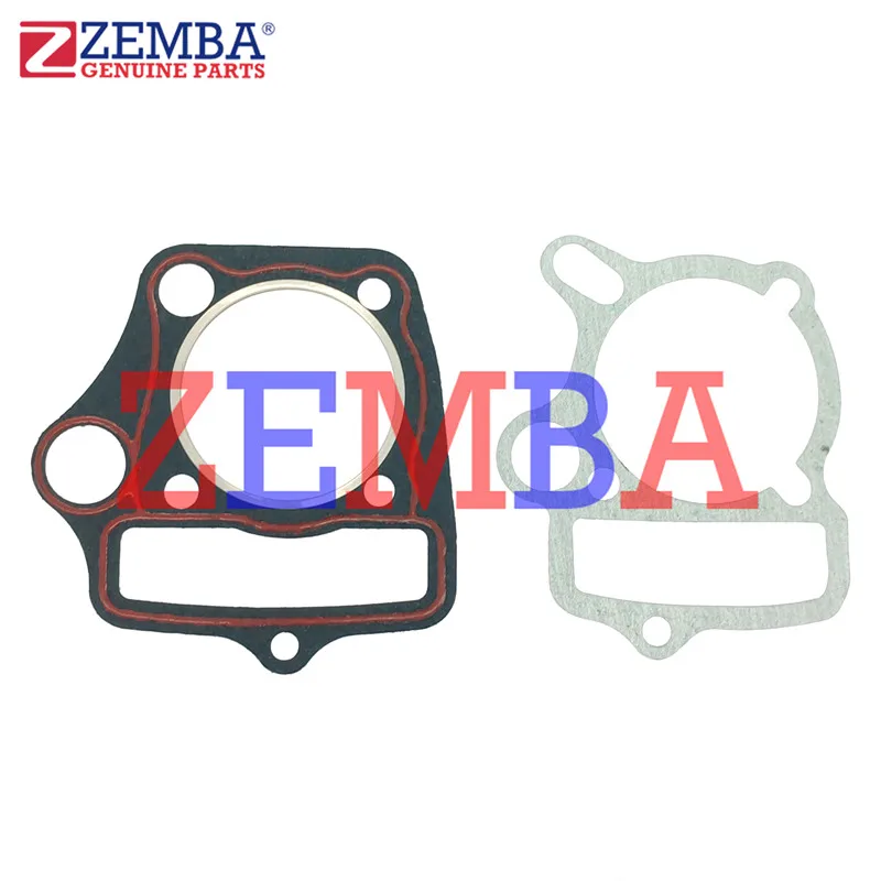 C110 52.4MM BORE CYLINDER AND HEAD GASKET 5 SETS/PACK FOR ATV QUAD DIRT BIKE MOTORCYCLE ACCESSORIE