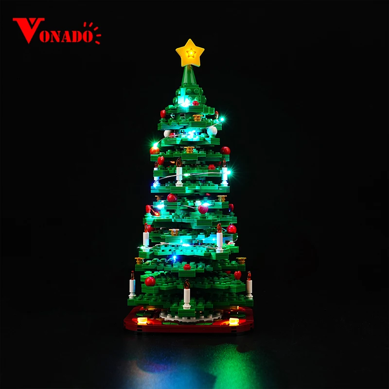 

Vonado LED Light Kit For 40573 Christmas Tree Building Blocks Set (NOT Include the Model) Bricks DIY Toys For Children