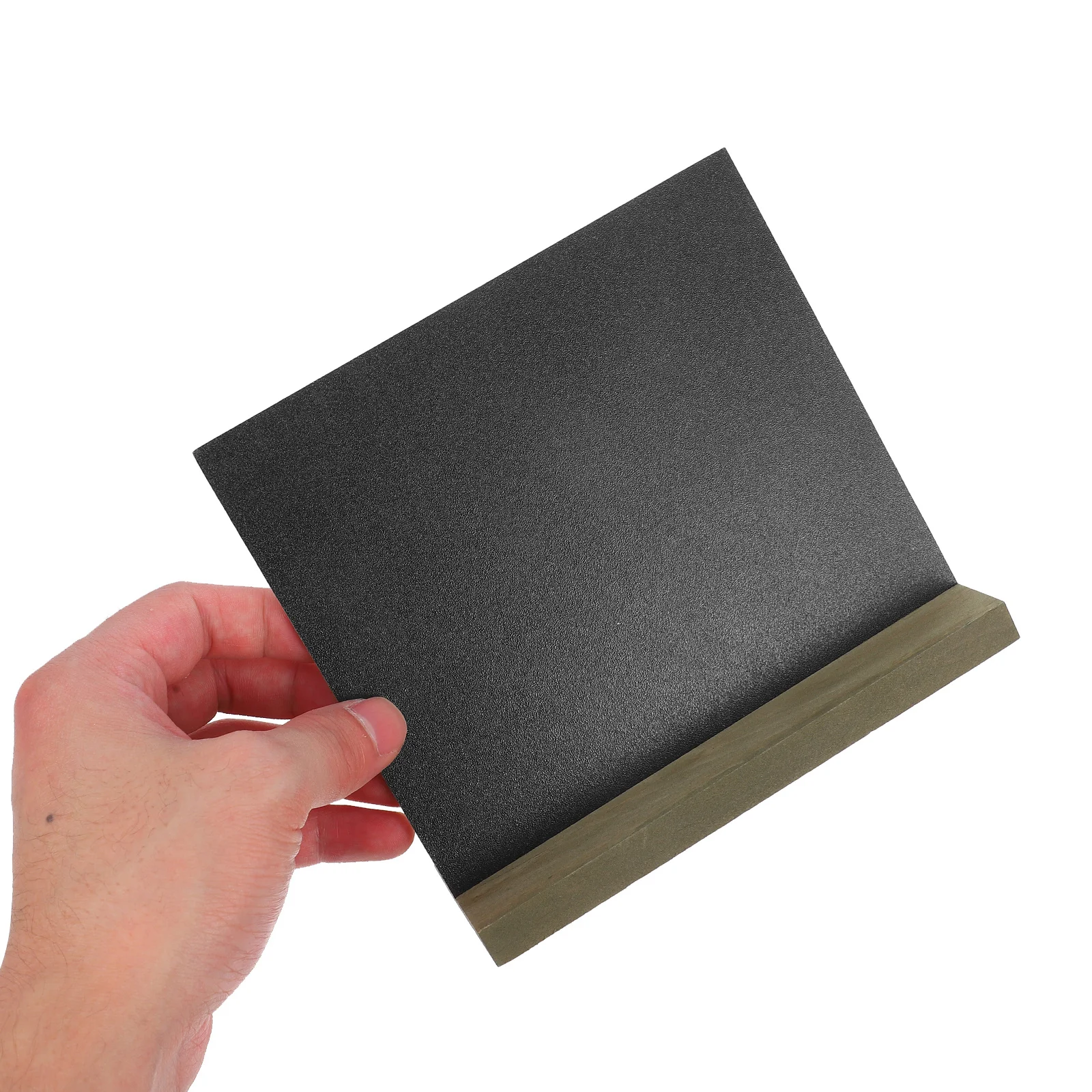 

2Pcs Vintage Small Blackboard Stand Wooden Message Board Rustic Desktop Sign Cabinet Decoration Erasable Chalkboard