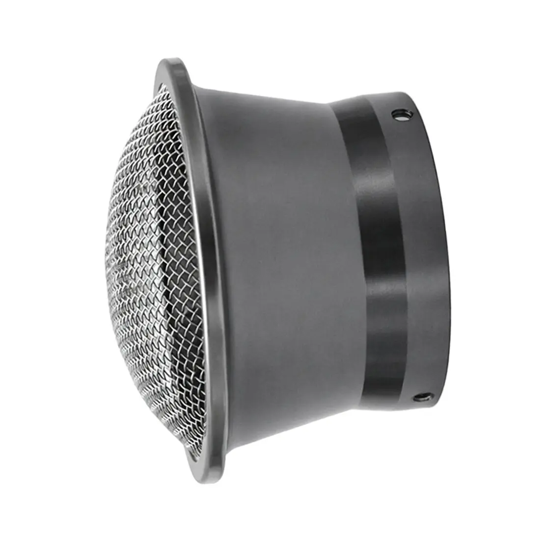 63mm ID Titanium Motorcycle Carburetor Velocity Stack Air Filter Cup With Mesh Screen