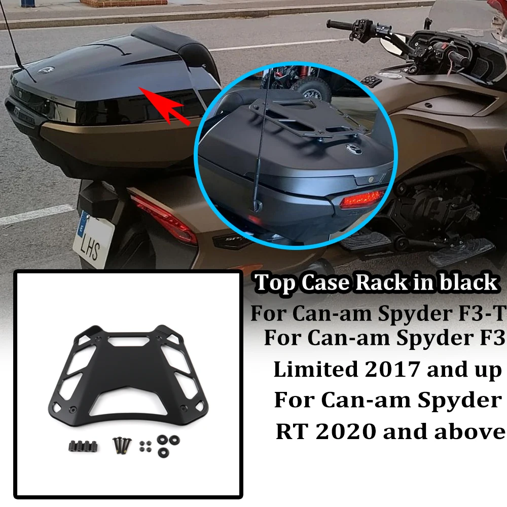 For Can-am Spyder F3-T Can-am and Spyder F3 Limited 2017 and up Top Case Railing Luggage Railing, Luggage Rack, Porte Bagage