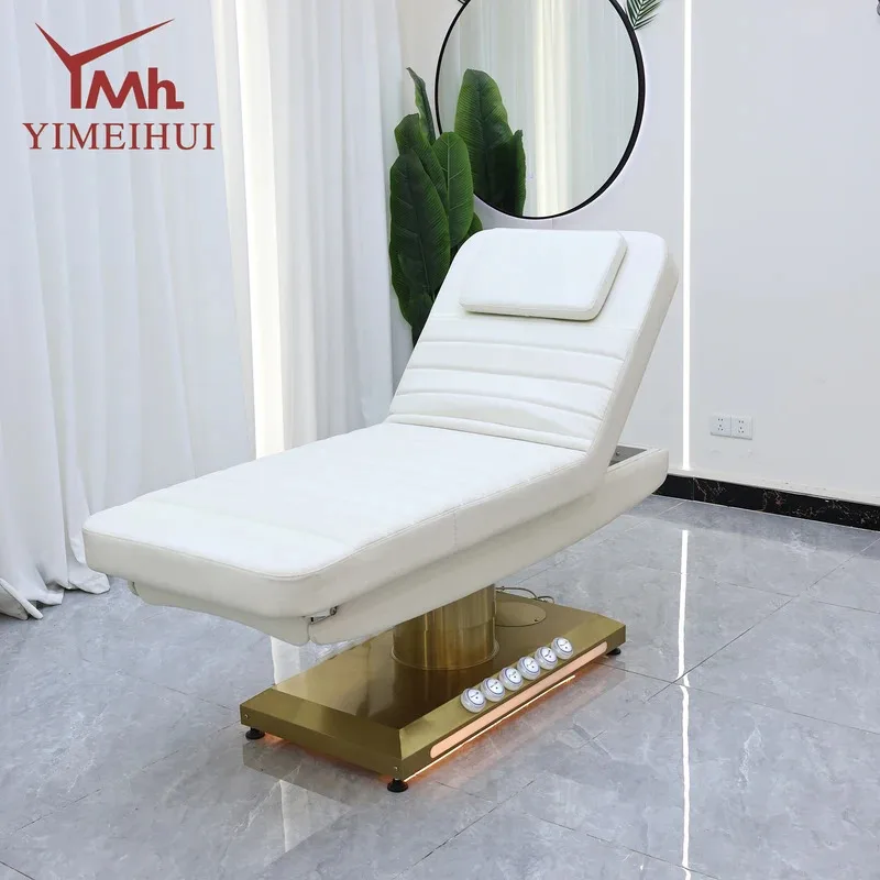 

Electric 3 Motor Adjustable Beauty Massage Bed Facial Lash Table for Esthetician Salon Spa Wellness Therapy