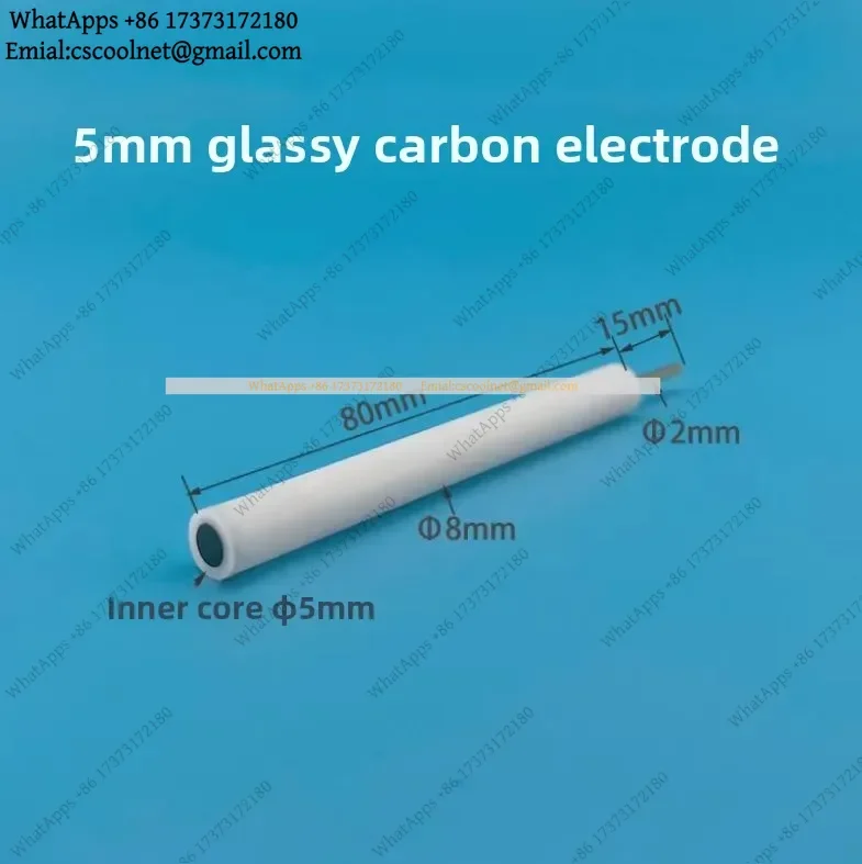 k06 k3 Glassy Carbon Electrode 1-10mm Imported from Germany Electrochemical Cell Replacement Part