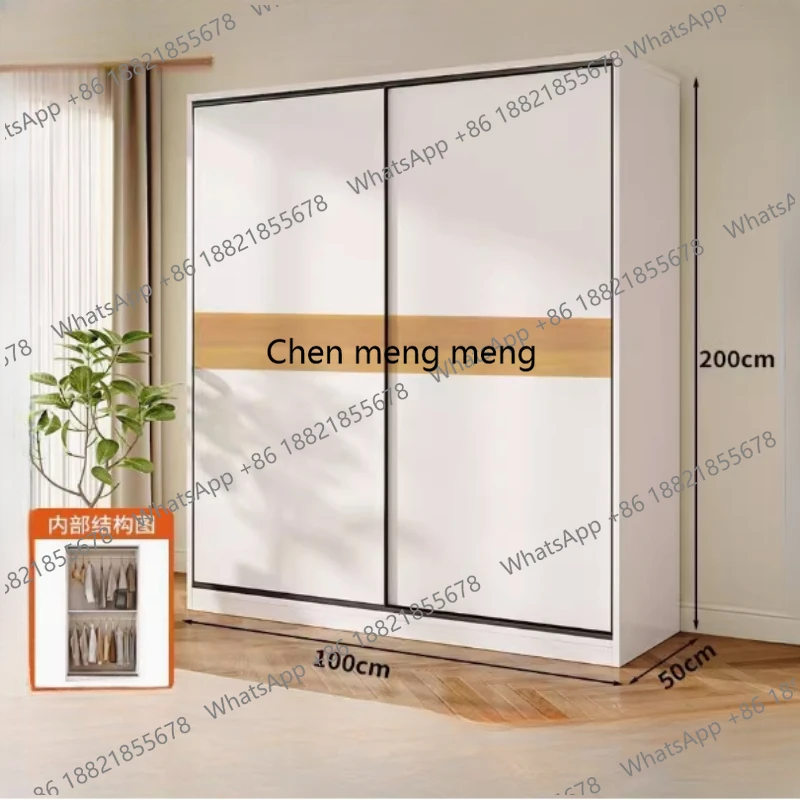 

Elegant Sliding Door Wardrobes Holder Modern Shelves Bedroom Wardrobes Closet Storage Organizer Mobili Per La Casa Furniture