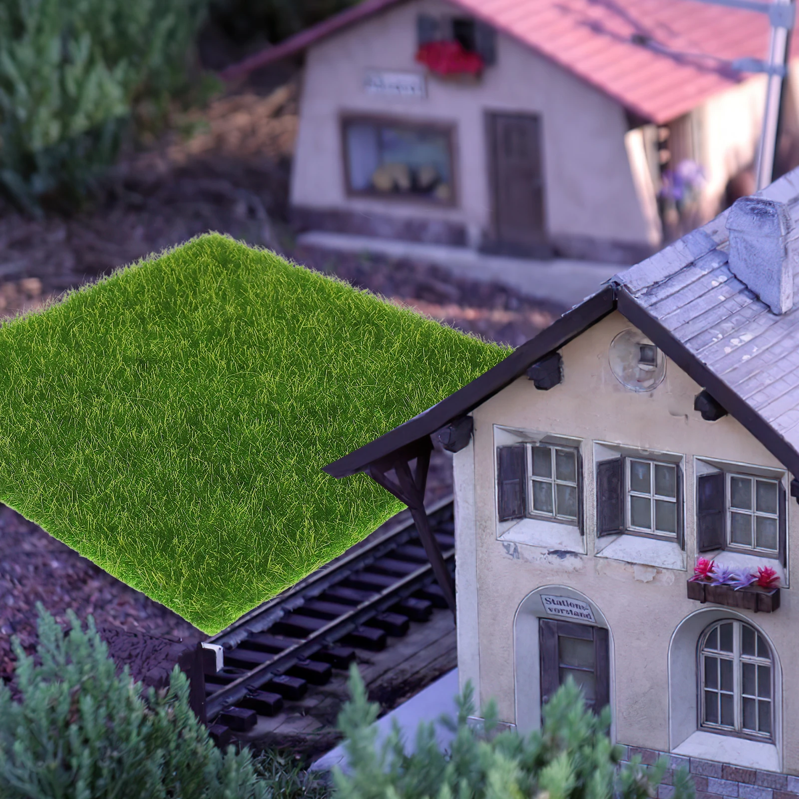 

Simulated Moss Decoration Simulation Artificial Mat Grass Patch Garden Pads Pvc Fake