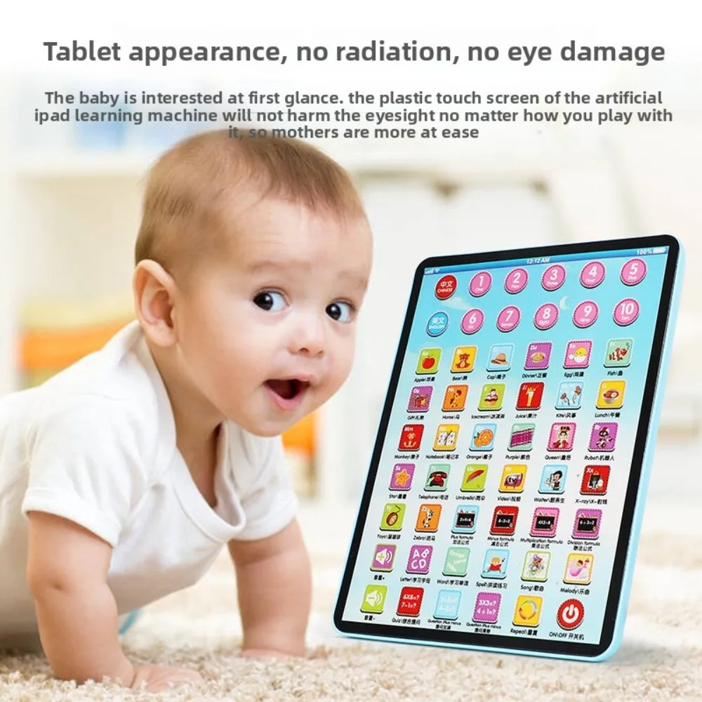 

Childrens Toddler Smart Touch Screen Tablet Learning Machine Toy Ultra Thin Cute Small Size Educational Gift for Kids