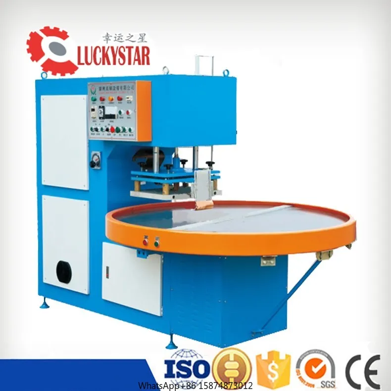 Heißer Verkauf PLC Typ R-adio F-Frequenz rotierende Kunststoffschweißmaschine