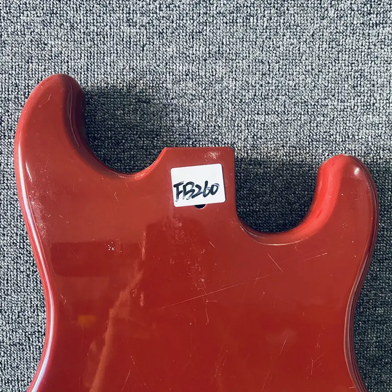 FB260 Metallic red Electric Guitar Body DIY Parts Solid Wood Right Hand Guitar Accessories