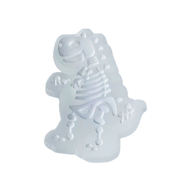 New Jibbitz Fluorescent Black And White Dinosaur Series Luminous Pvc Shoes Charms For Clogs Shoe Decoration Festival Party Gifts