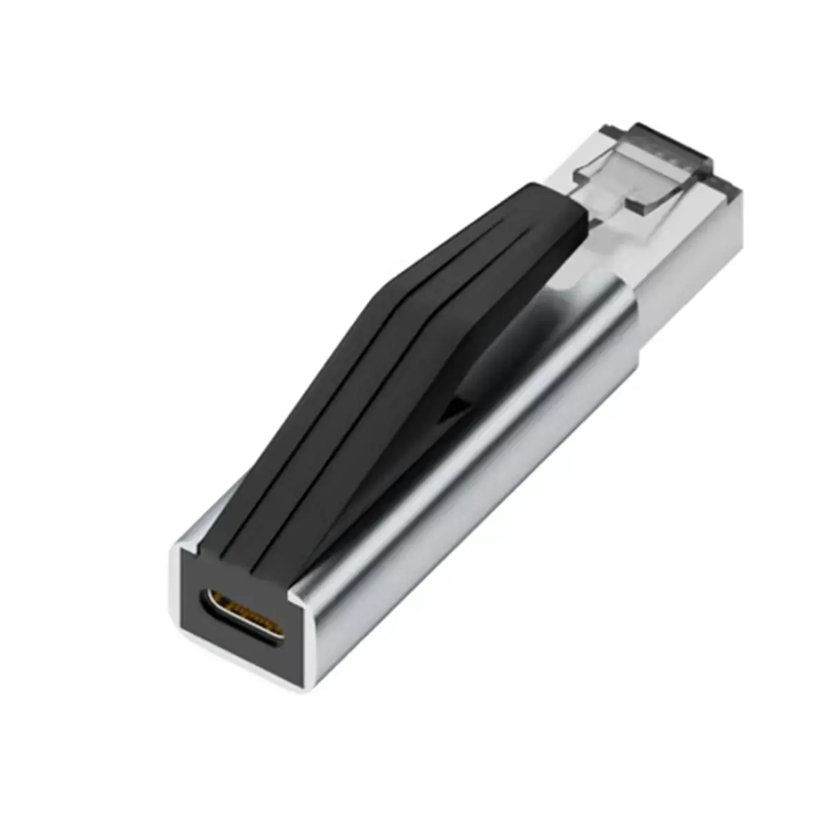 AA19 USB C to Ethernet Adapter 1Gbps Gigabit USB C Female to RJ45 Male Network Converter for Smartphone PC Laptop