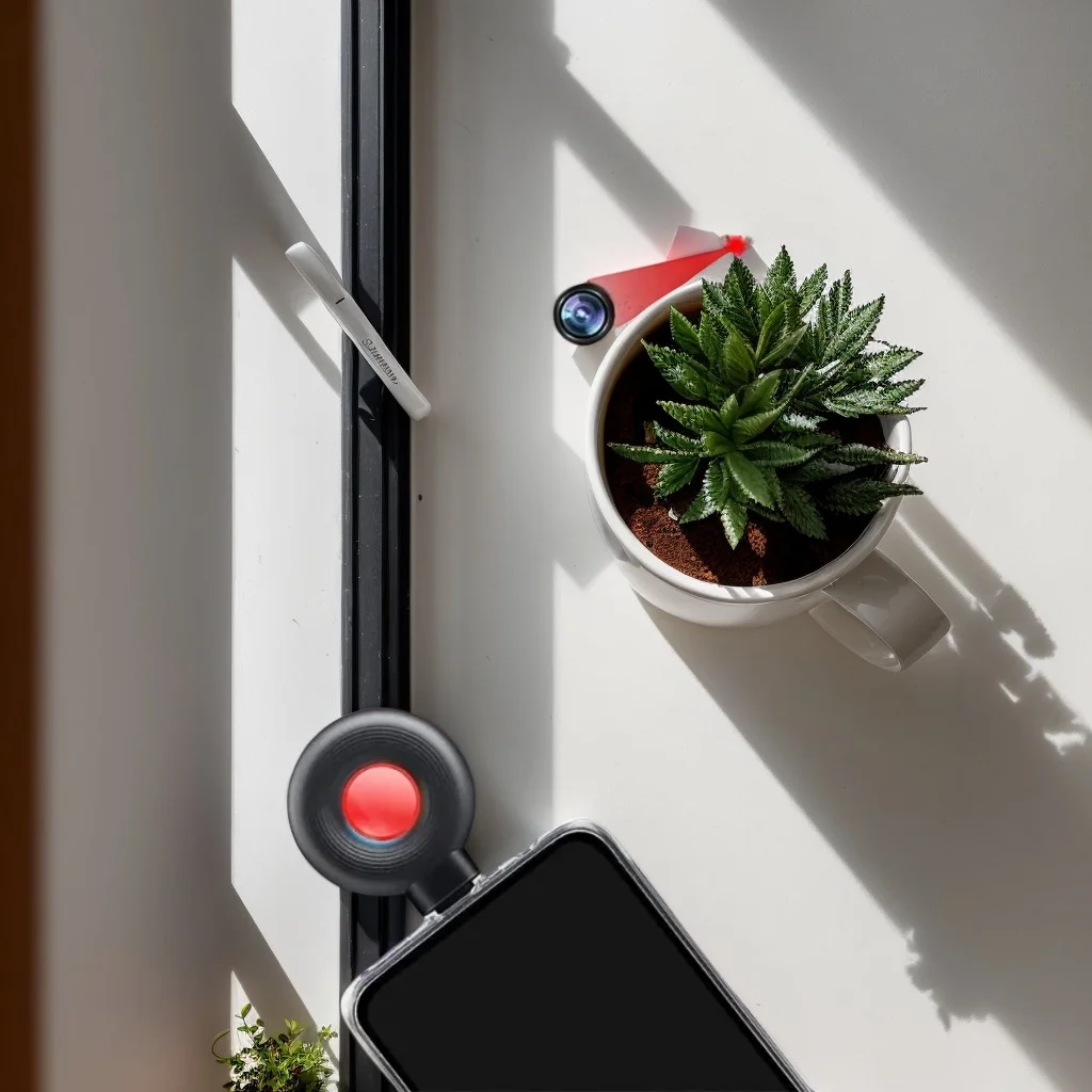 

Портативная мини-USB-телефонная сигнализация - инфракрасный детектор видеонаблюдения и камера-обскура для отелей