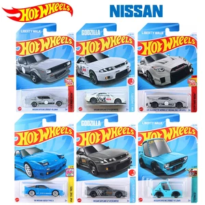 Hot Wheels Cars Nissan Series Nissan Skyline GT-R (BCNR33) 1:64 Diecast Vehicle Model Car Cars Toys Boys Christmas Gift 8 main sales cars hot wheels - №1