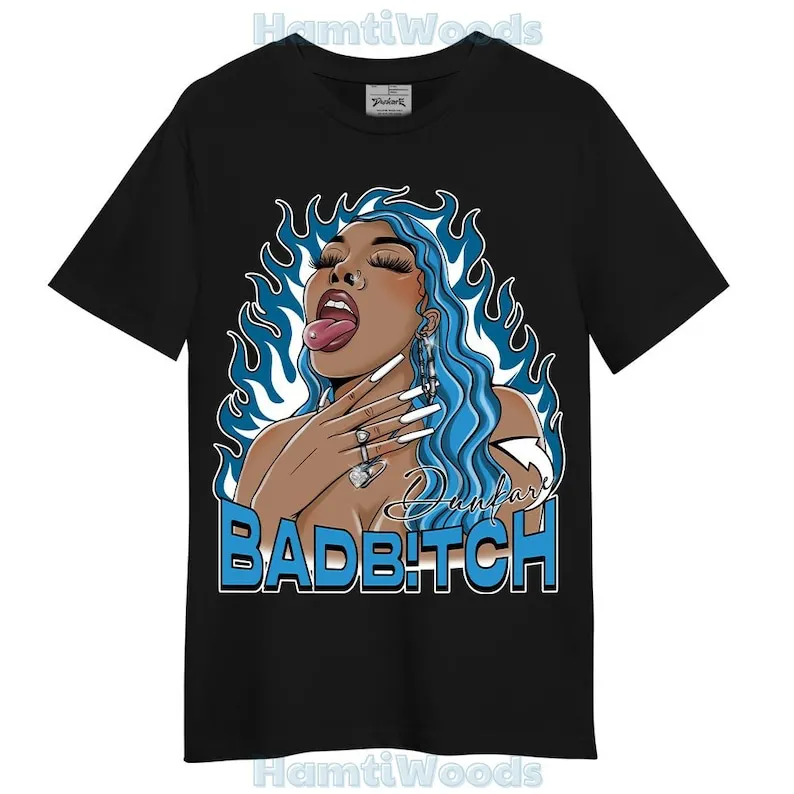 Dunkare Powder Blue 9s Shirt - B'B!tch Unique Shirt Unisex