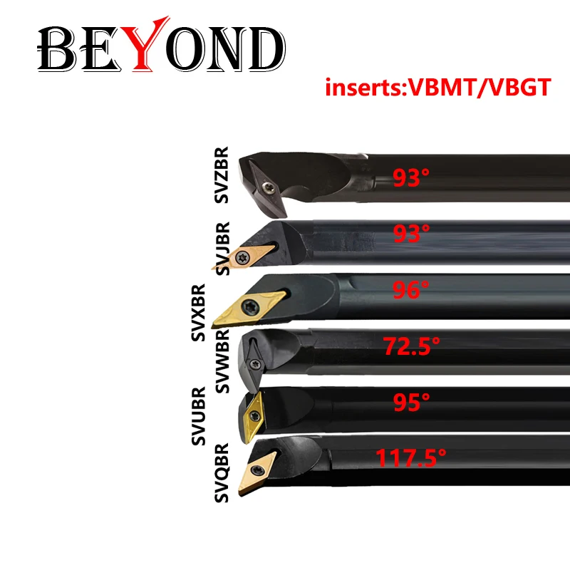

BEYOND SVQBR SVUBR SVWBR SVXBR SVJBR SVZBR CNC Tool Shank S12M S10K-SVJBR11 S16Q-SVXBR16 S20R-SVUBR16 S25S-SVWBR16 Boring Bar