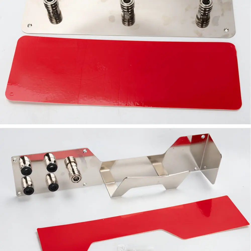 Professional Stainless Steel Foam Applicator Mount 1 4 Quick Release Connector Storage Organizer For Garage Detailing Tools