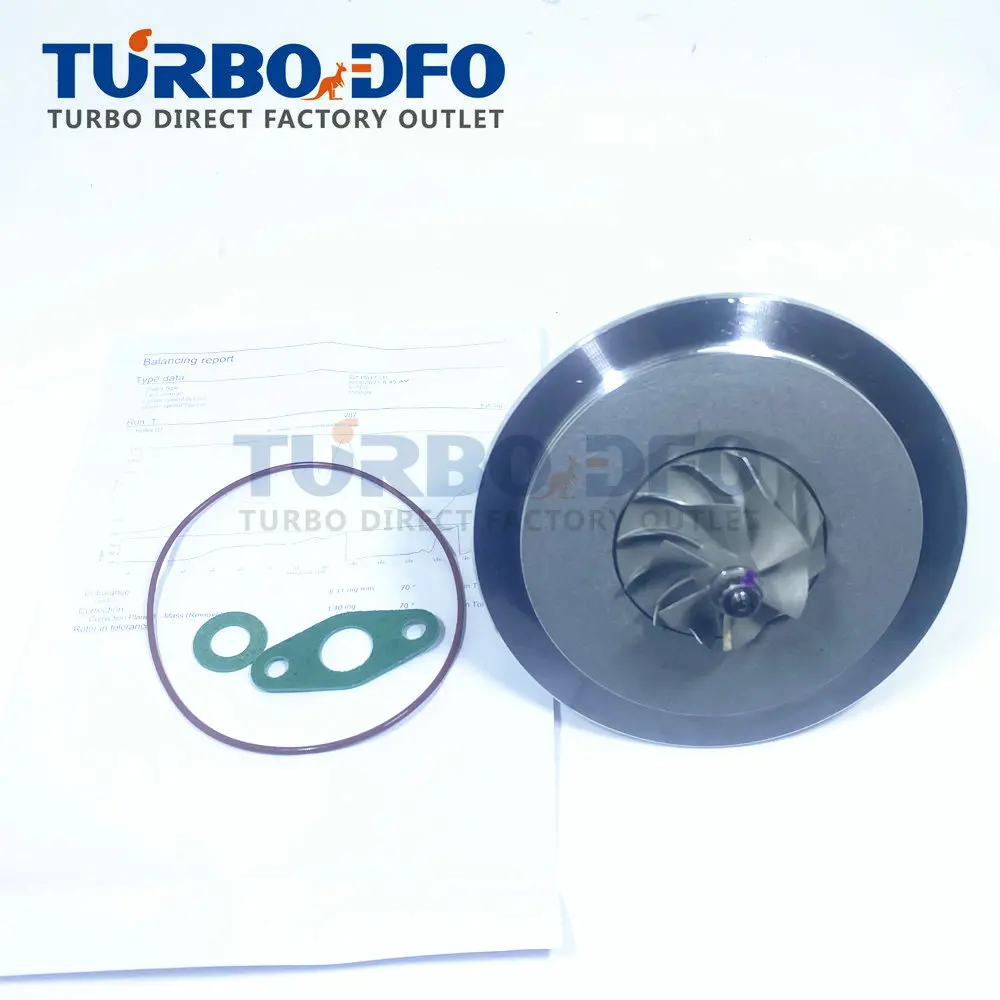 Turbocharger Core  for Peugeot 406 1.9 TD 68Kw 66Kw XUD9TD DHY 1996 454171-0005 9633647480 Cartridge Turbolader For Car