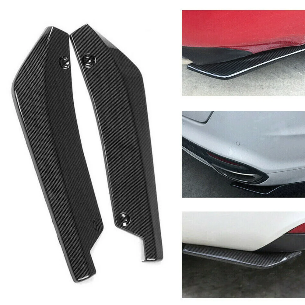 

Car Bumper Diffuser Spoiler Universal Fitment Aggressive Styling Smooth Surface Design Anti-Collision Protection Vehicle