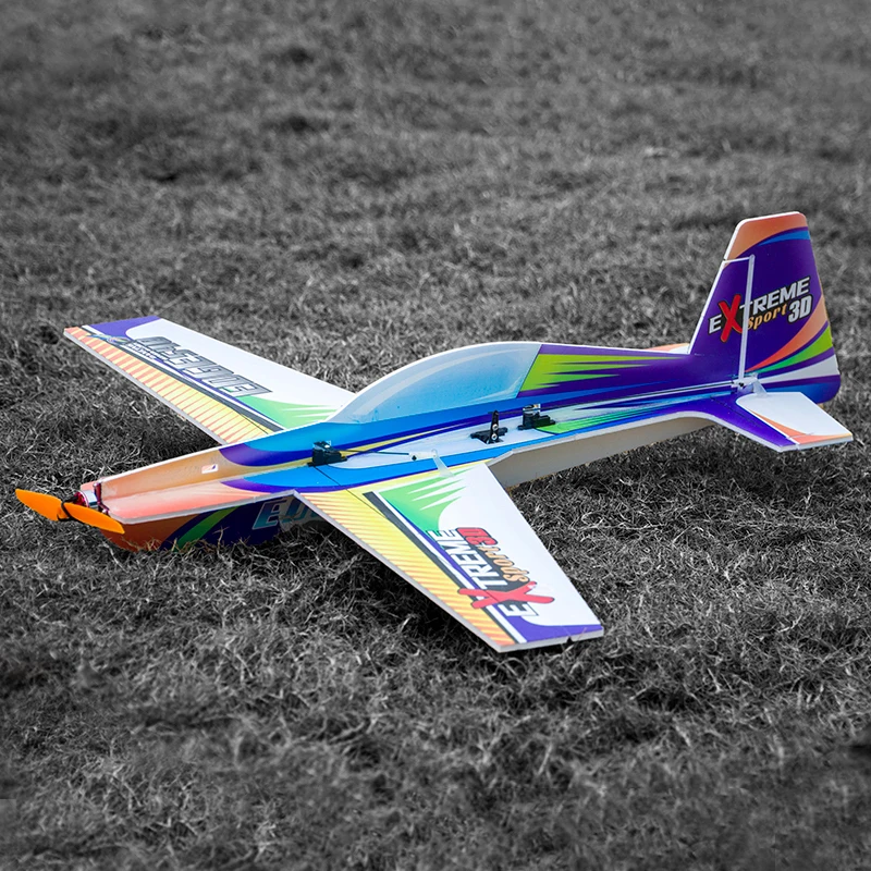 Dwhobby Telecomando Elettrico Piccolo Quattro Canali Rc Stunt Modello di Aereo Solido 3d Ala Fissa Resistente Alla Caduta Schiuma Pp Esterna