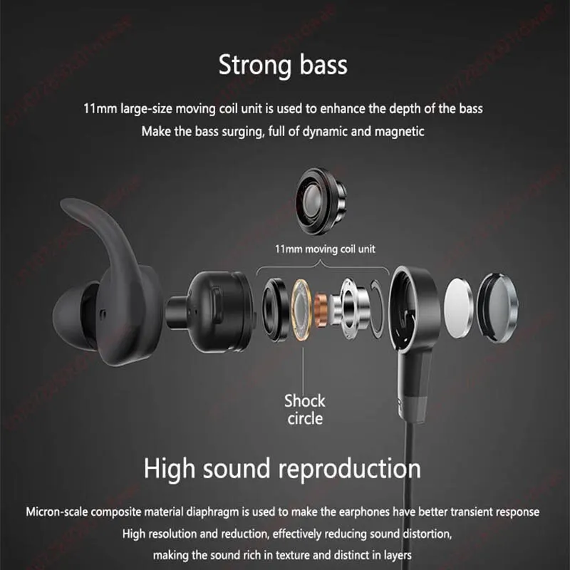 New Honor XSport AM61 Earphone Bluetooth Wireless Connection with Mic In-Ear Style Charge Easy Headset for Huawei IOS Android