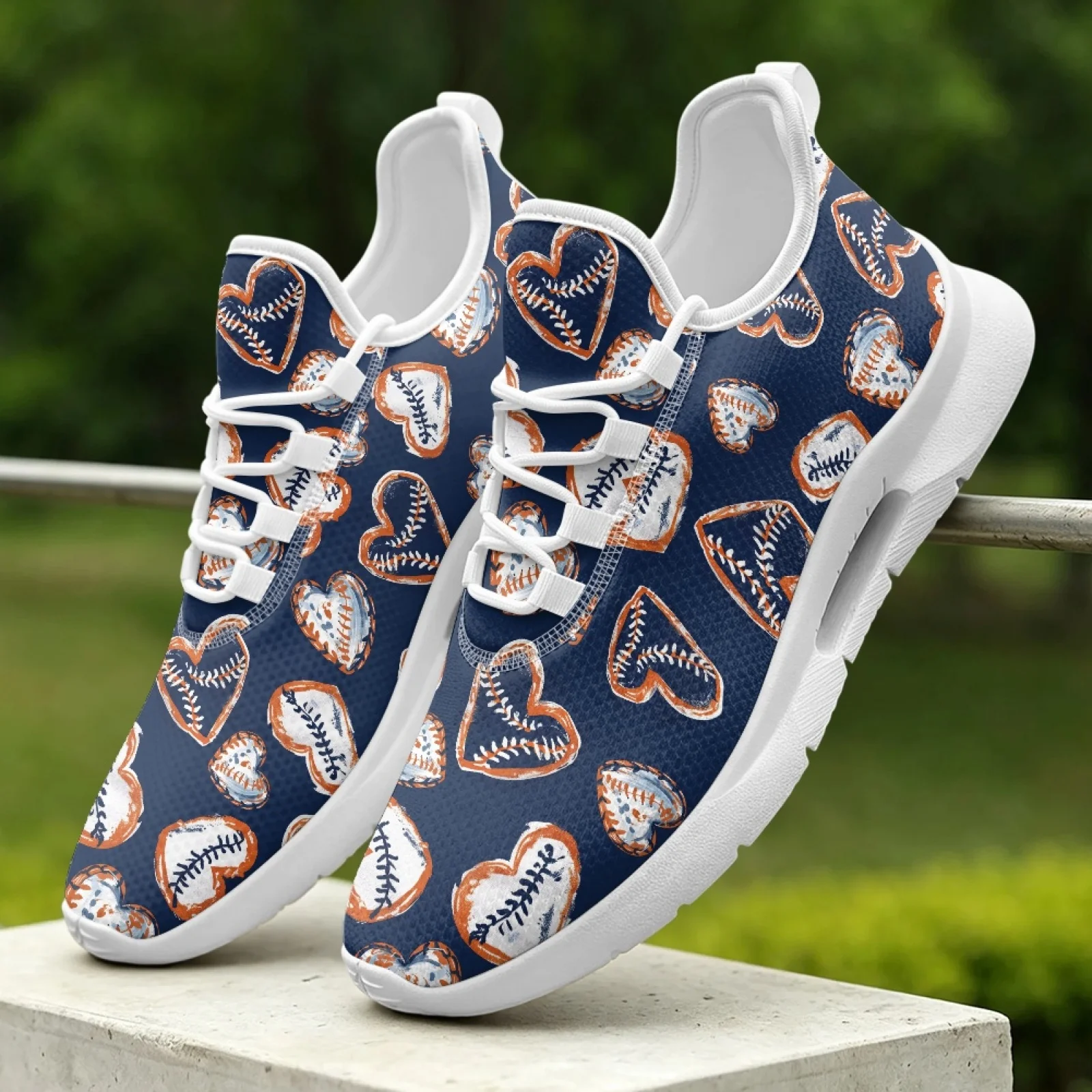 XIXIRIMIDO Lace-up Casual Shoes Mens Sneakers Comfortable Mesh Breathable Walking Shoe Women's Lightweight Sneaker Soft Baseball
