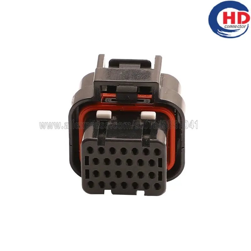 26 Pin Connector Waterproof 1.2mm Male Female Connectors Straight PCB Wire Harnesses ECU Cable Socket 3-1437290-7 1473416-1