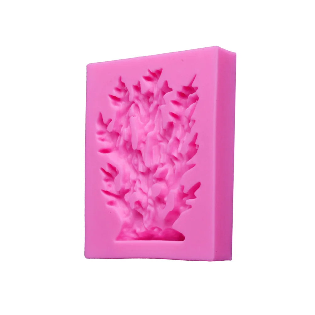 

Coral Silicone Mold Seaweed Shape DIY Baking Molds Non-stick Fondant Cake Chocolate Candy Ice Jelly Crafts Premium Environmental
