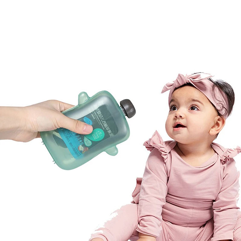 1PC Self-Feeding Baby Food Pouch Holder For Baby Led Weaning No Squeeze, No Spill, No Mess