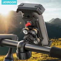 Joyroom-soporte para teléfono de bicicleta a prueba de golpes, instalación rápida, soporte para teléfono de motocicleta y bicicleta con amortiguador de vibración para teléfonos de 4,7-7""