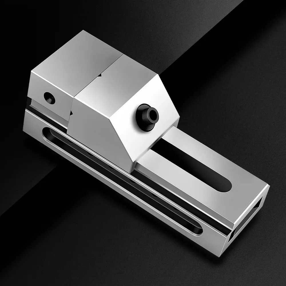 高精度高速アクションフラットジョー研削盤qkg2から3インチバイスcncフライス盤治具cnc直角バイス