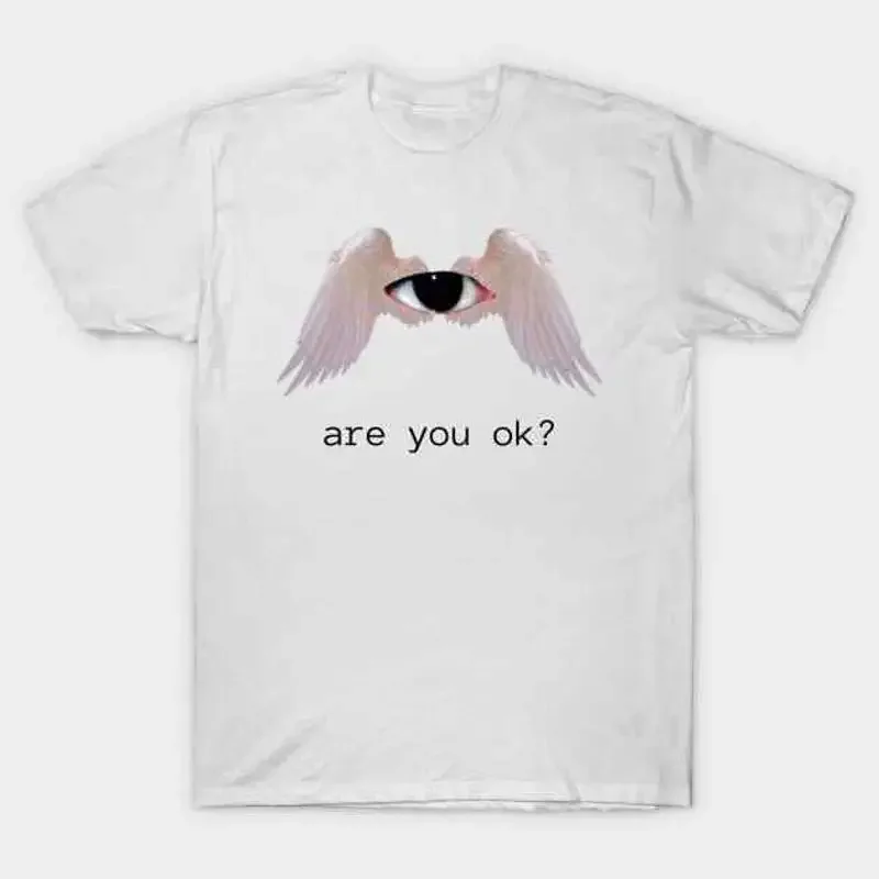 Dreamcore weirdcore aesthetic eyeball design T Shirt S 5XL Fast Shipping