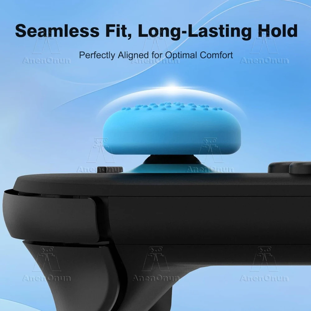 Daumengriffkappen für Switch 2 Premium 3D Analog-Stick Weiche Silikon-Schutzabdeckung Rutschfeste Joycon 2 Joystick-Kappen Zubehör – Detail 2