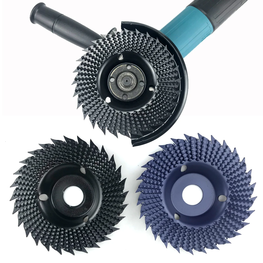 Round Wood Angle  Grinding Grinding Wheel Disc Angle Grinder Cemented Carbide Coating 22mm Aperture Sawtooth Tool