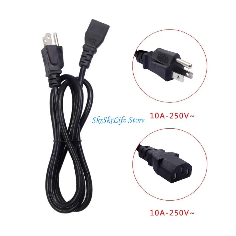E65E High Temperature Resistant Power Cable 3 Prong Replacement For Kitchen Appliances