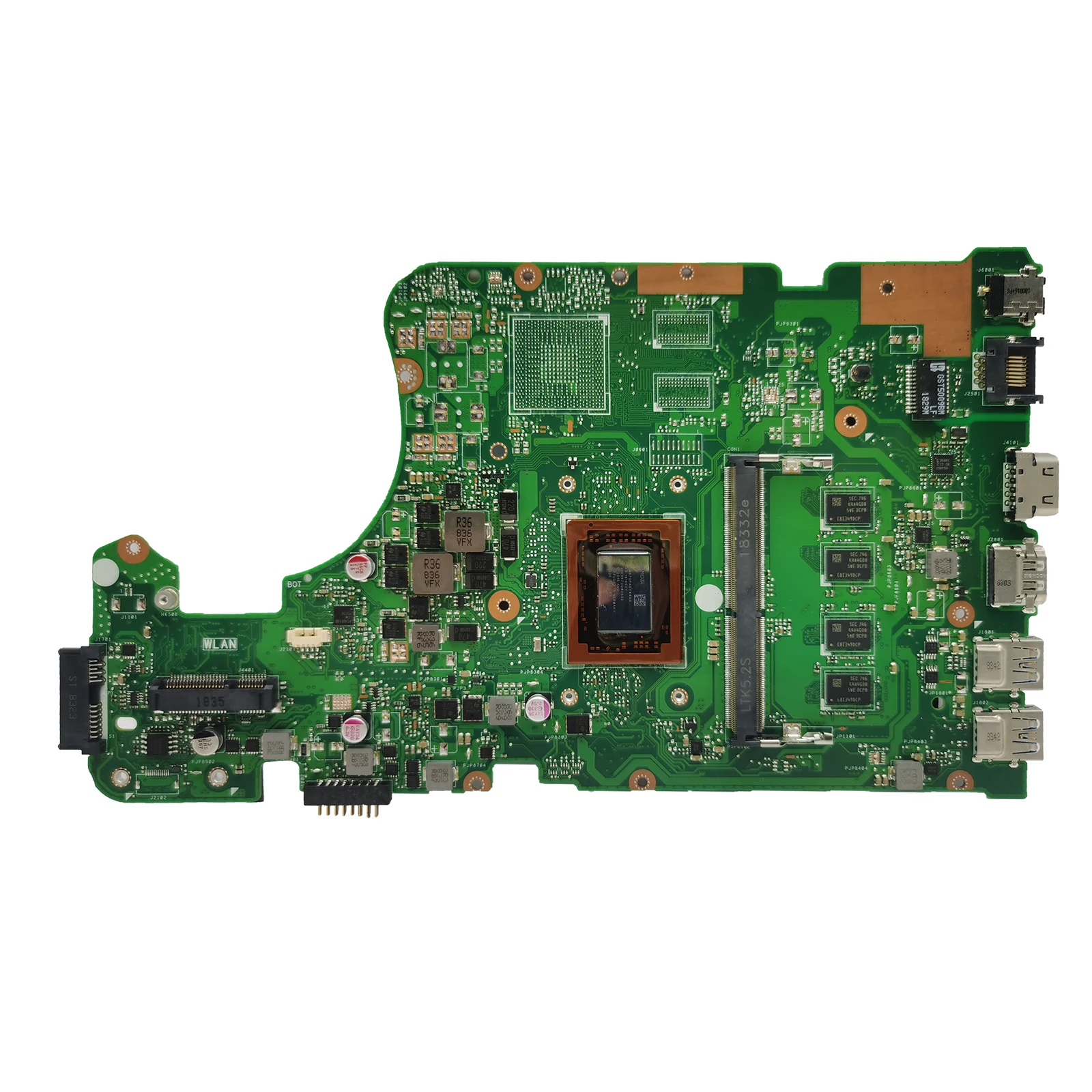 X555QA Laptop Motherboard For Asus X555Q A555Q X555B X555BP K555Q X555BA Mainboard A6 A9 A10 A12 FX-9800P CPU 4G8G-RAM