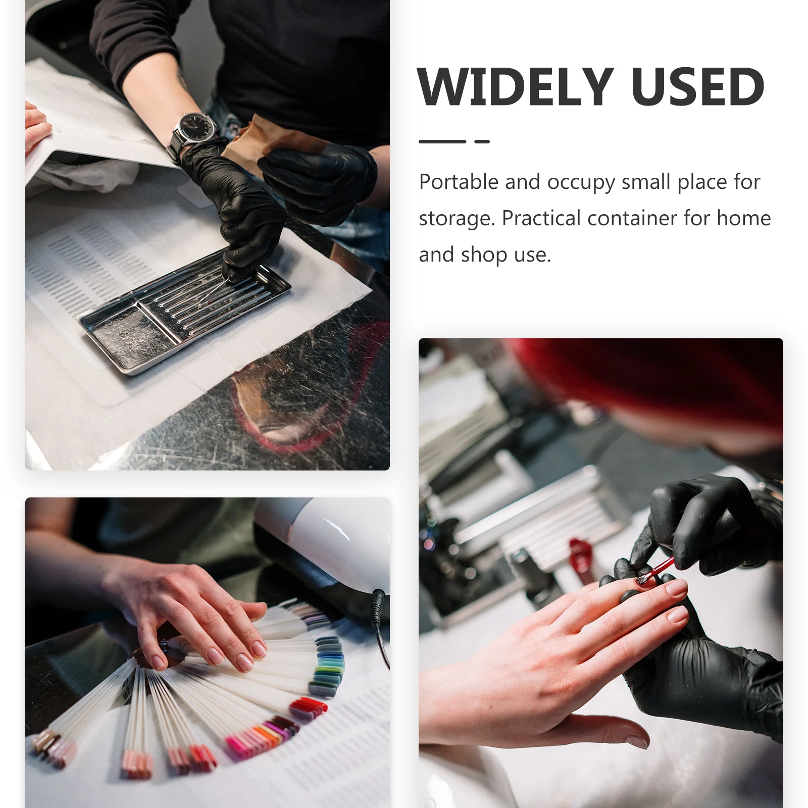 Waterproof Nail Pen Pouch Lightweight Manicure Accessory Holder Durable Travel Brush Organizer for Professional Salon Tools