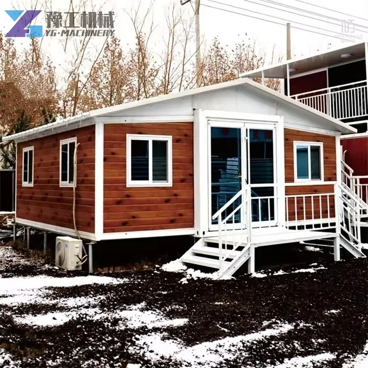 YG Prefab Houses Expendable Mobile Tiny House 40ft Push Out Container Houses Foldable Australia Modern Prefab Homes Under 50k