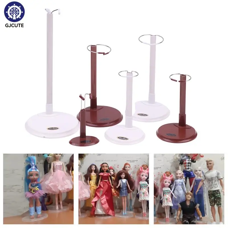 Adjustable Metal Doll Figure Stand Dummy Puppet Holder for 15-45cm Dolls Display Bracket Support Dollhouse Accessories Kid Gift