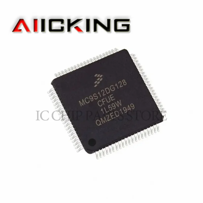 Chip IC Original, 1 unids/lote MC9S12DG128CFUE, PQFP-80 MCU 16Bit HCS12 CISC 128KB Flash 80Pin PQFP, en Stock