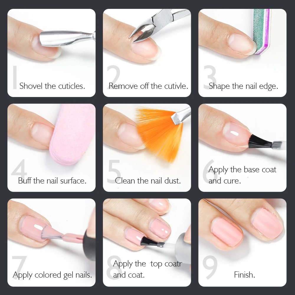 RG 150 ألوان بريق هلام مسمار البولندية 8 مللي مانيكير الهجين فيرنيس Semis الدائم UV Led النيون مسمار الفن الورنيش قاعدة علوية معطف هلام #4