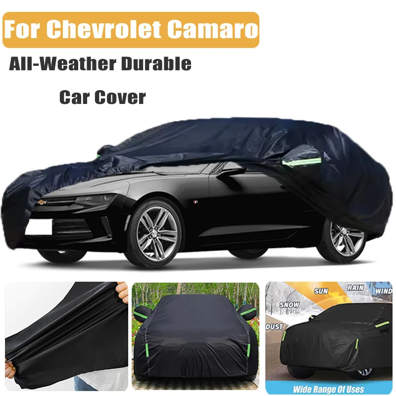 

All-Season Car Cover for Chevrolet Camaro - Outdoor Full Protection, Waterproof Dustproof Heat-Resistant Car Accessories