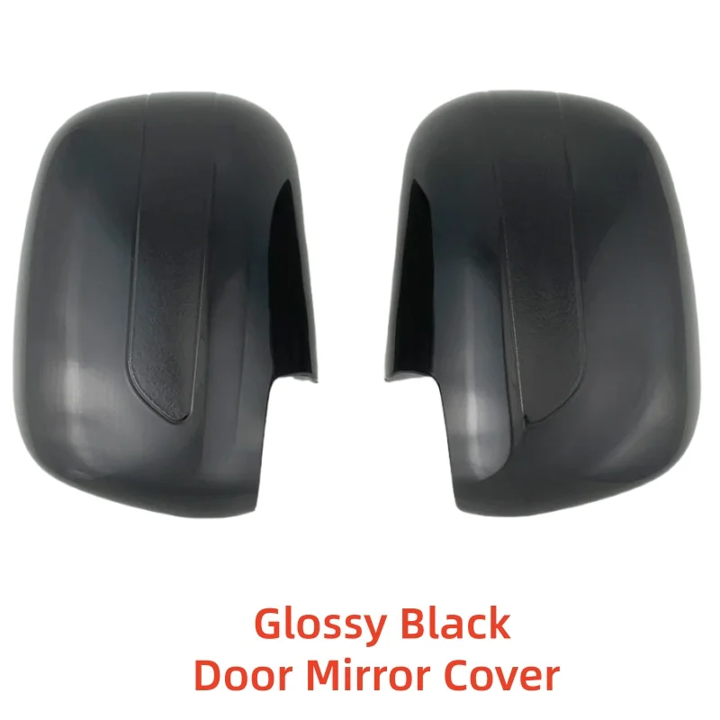 

For Toyota Tacoma 2005 2006 2007 2008 2009 2010 Car Rearview Accessories Gloss Black Side Mirror Cover Trim Chrome Paste Style