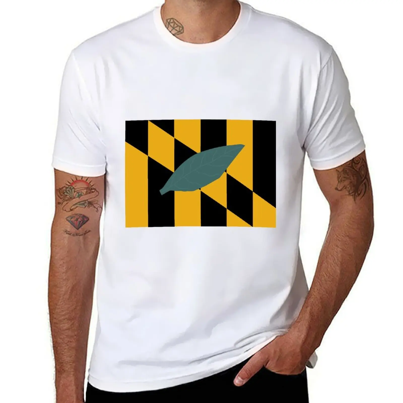Camiseta Calvert County, camisetas de algodón 100%, Camiseta de algodón negro, camiseta lisa para hombre