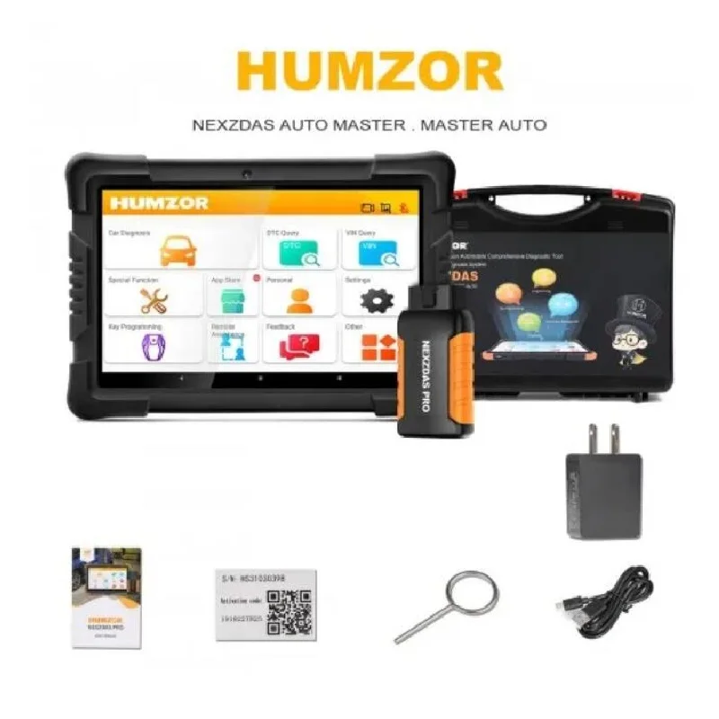 

Humzor NexzDAS Pro Bluetooth Tablet Full System Auto Diagnostic Tool Professional OBD2 Scanner 3 Years Free Update