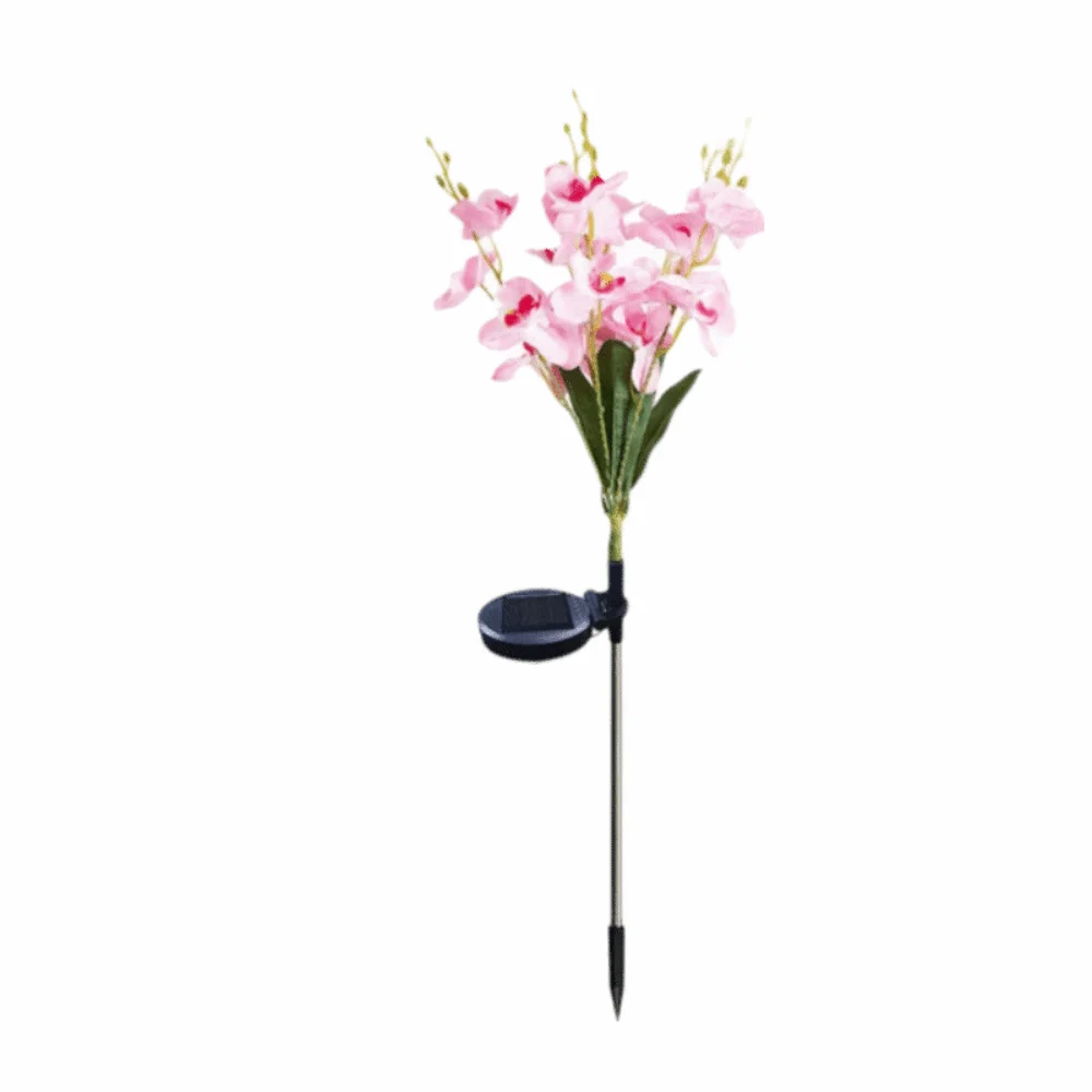 Waterproof Solar Butterfly Flower Lamp LED Stake Light Solar Garden Lamp Weather Resistant Butterfly Design