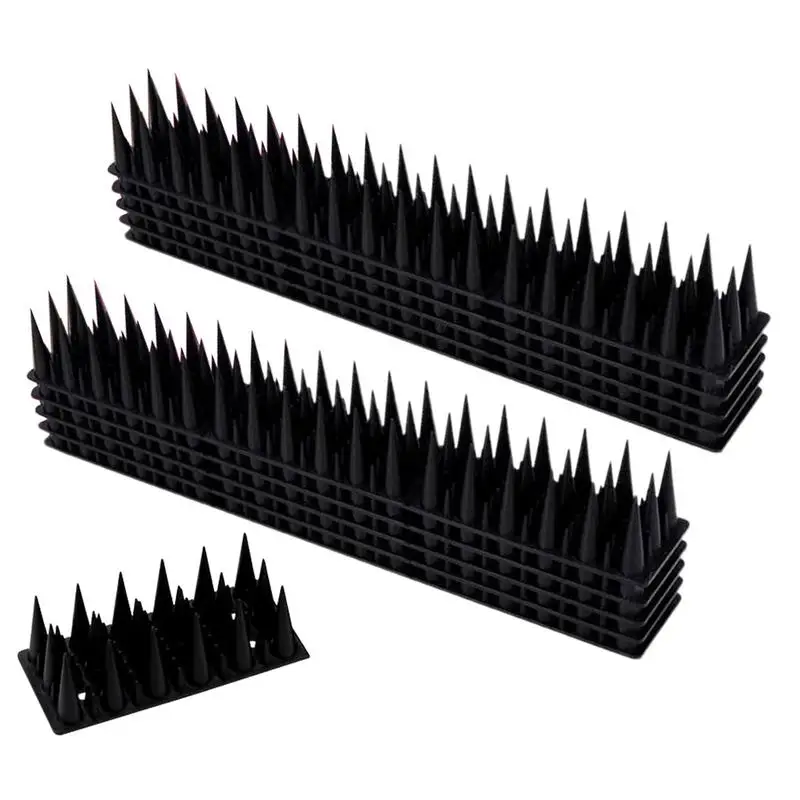 

Bird Spikes Pigeon Spikes PP Bird Repeller Set Deterrent Anti Bird Pigeon Squirrel Cats Repellent For Garden Fence Roofs