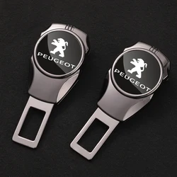 Car Interior Seat belt Clip Metal Extenders Car Accessories For Peugeot 208 2008 308 3008 508 408 307 4008